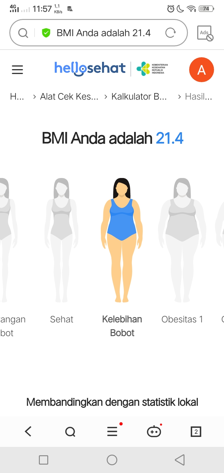 Targettt Berat Badan Ideal Hellosehat 1167