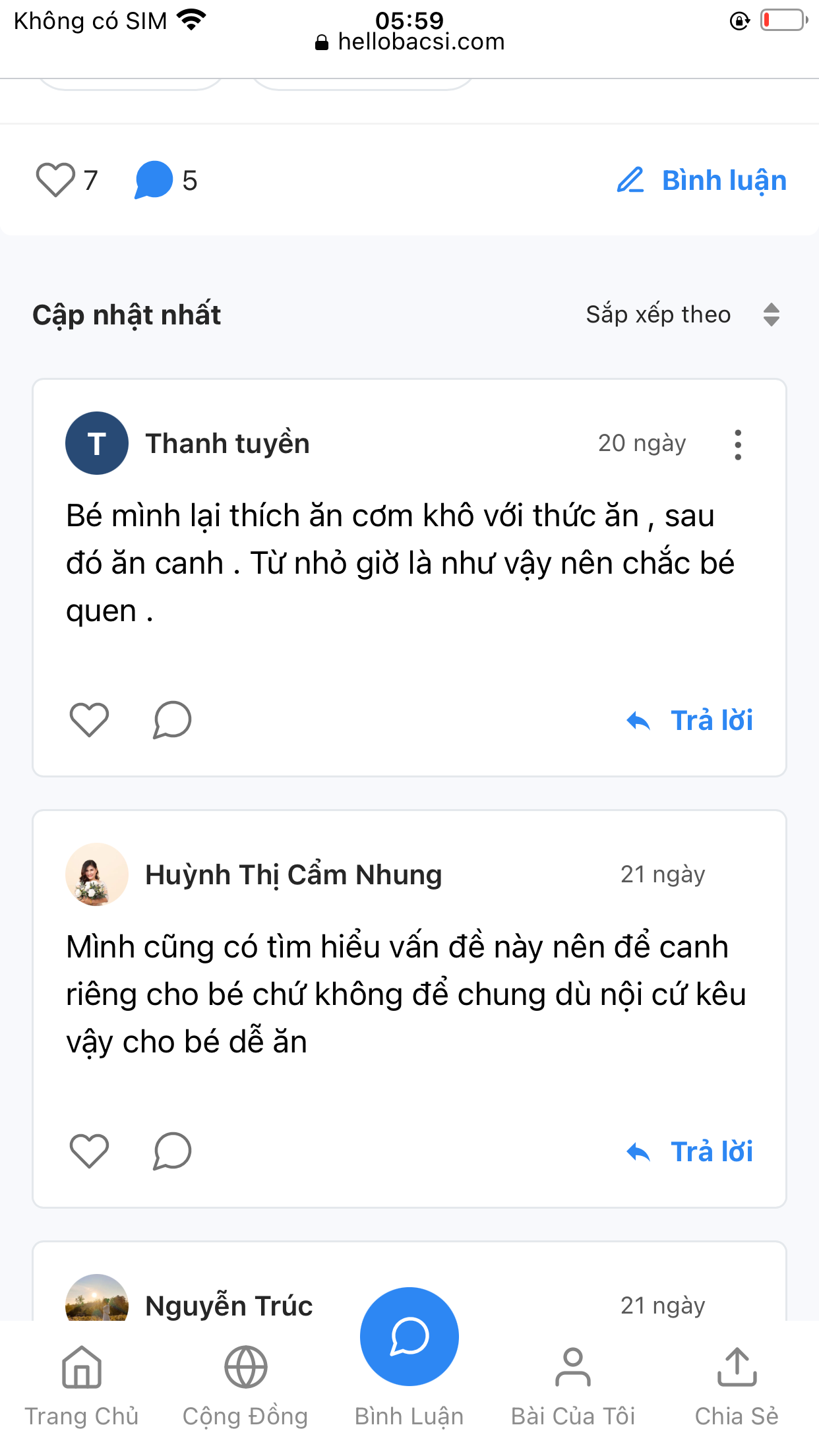 Trở thành thành viên tích cực nhất tháng của cộng đồng Nuôi dạy con Hello Bacsi