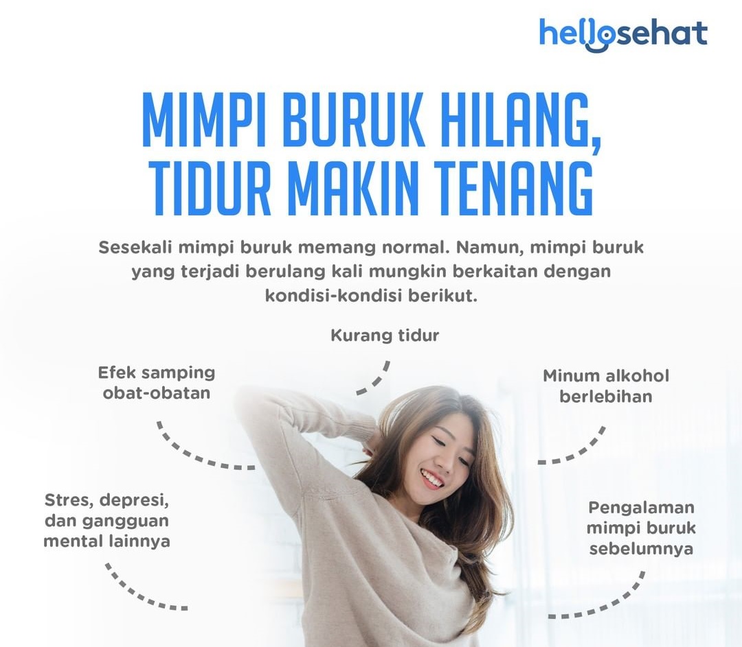 Tips Mengatasi Mimpi Buruk