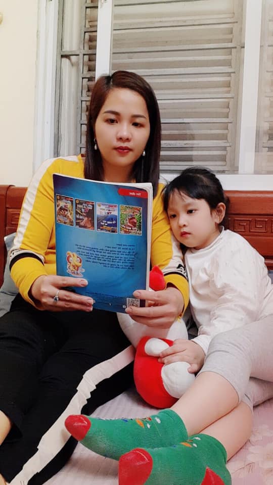 Cuộc thi Gia đình vui khoẻ - Khoe hình nhận thưởng -  Mẹ và bé cùng vui