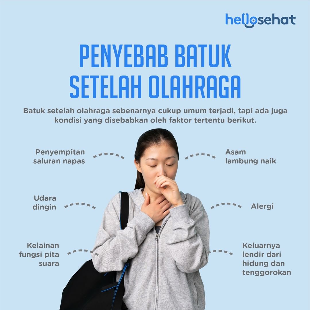 Penyabab Batuk Setelah Olahraga