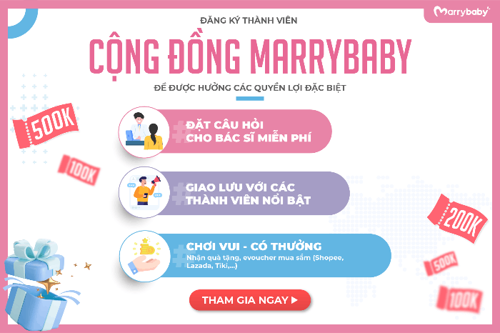 GIA NHẬP CỘNG ĐỒNG MARRYBABY HƯỞNG QUYỀN LỢI “ĐẶC BIỆT”