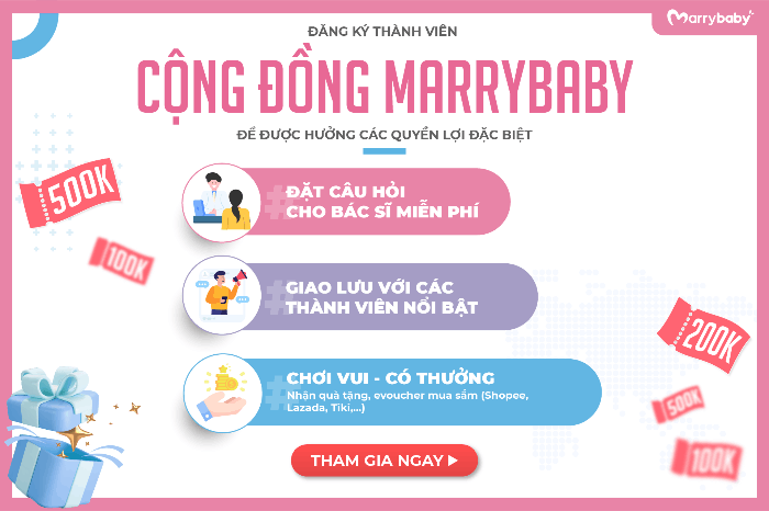 GIA NHẬP CỘNG ĐỒNG MARRYBABY HƯỞNG QUYỀN LỢI “ĐẶC BIỆT” 