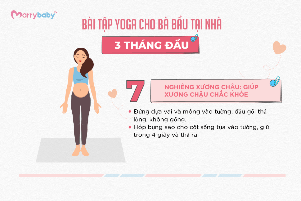 TỔNG HỢP BÀI TẬP YOGA CHO BÀ BẦU TẠI NHÀ THEO TỪNG THÁNG - Các bài tập yoga cho mẹ bầu trong tam cá nguyệt đầu tiên