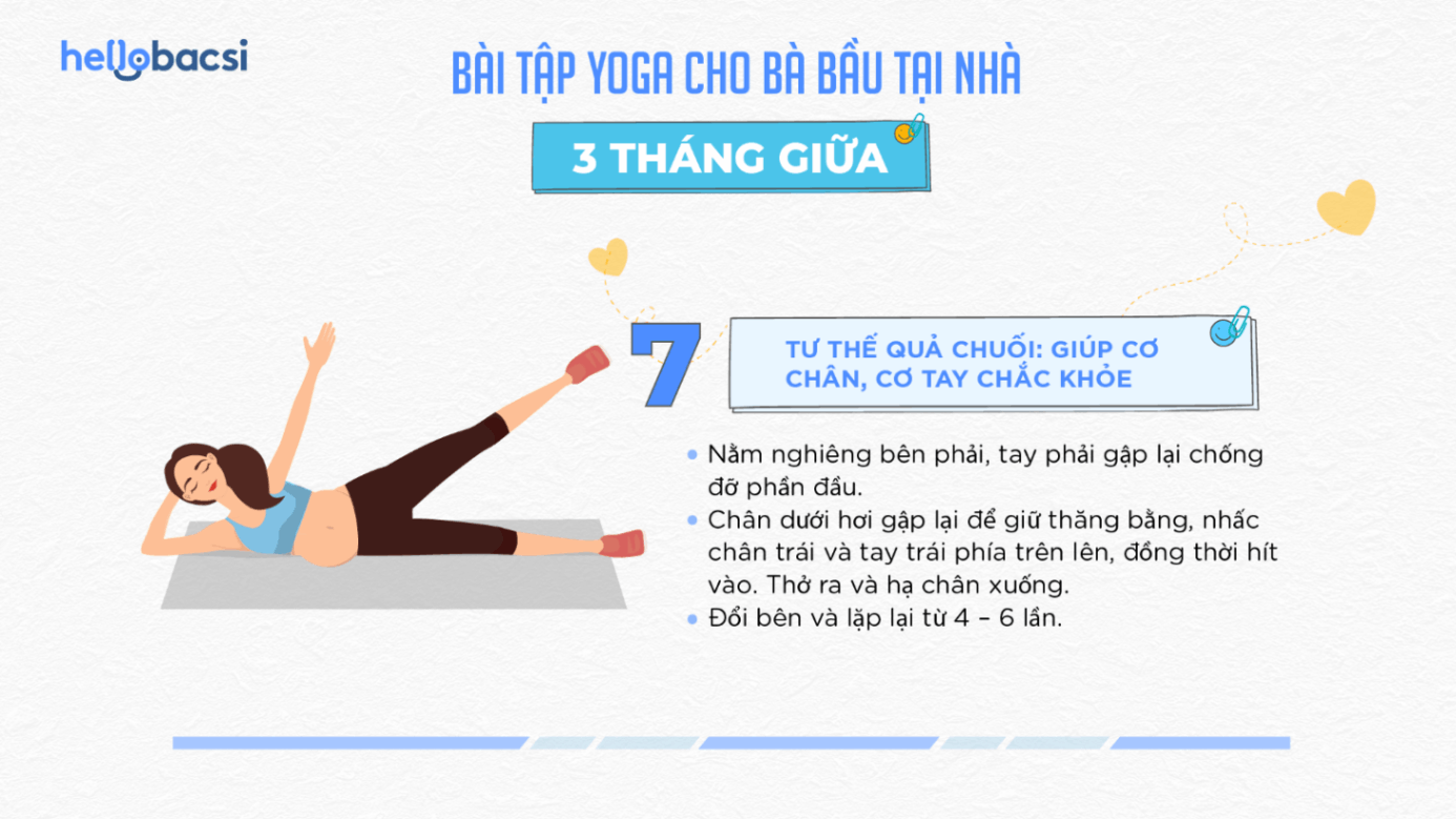 BÀI TẬP YOGA CHO BÀ BẦU TẠI NHÀ THEO TỪNG THÁNG - Các bài tập yoga cho mẹ bầu trong tam cá nguyệt thứ hai