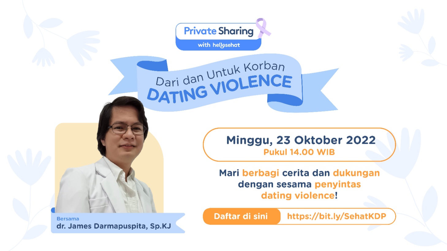 Ikuti Private Sharing Khusus untuk Dating Violence Survivor!