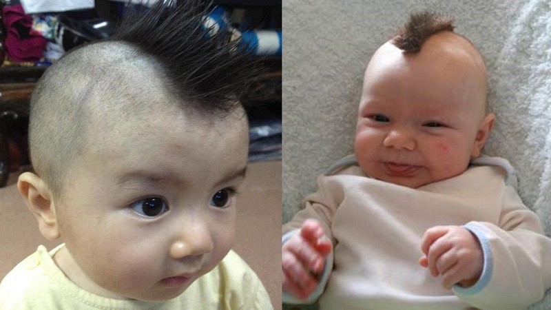 Top 9 kiểu tóc cho bé trai sơ sinh siêu đáng yêu và ngộ nghĩnh 