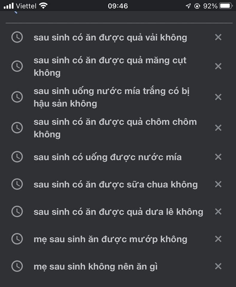 Sau sinh có được "chấm ba chấm" hàng tỉ thứ phải search 