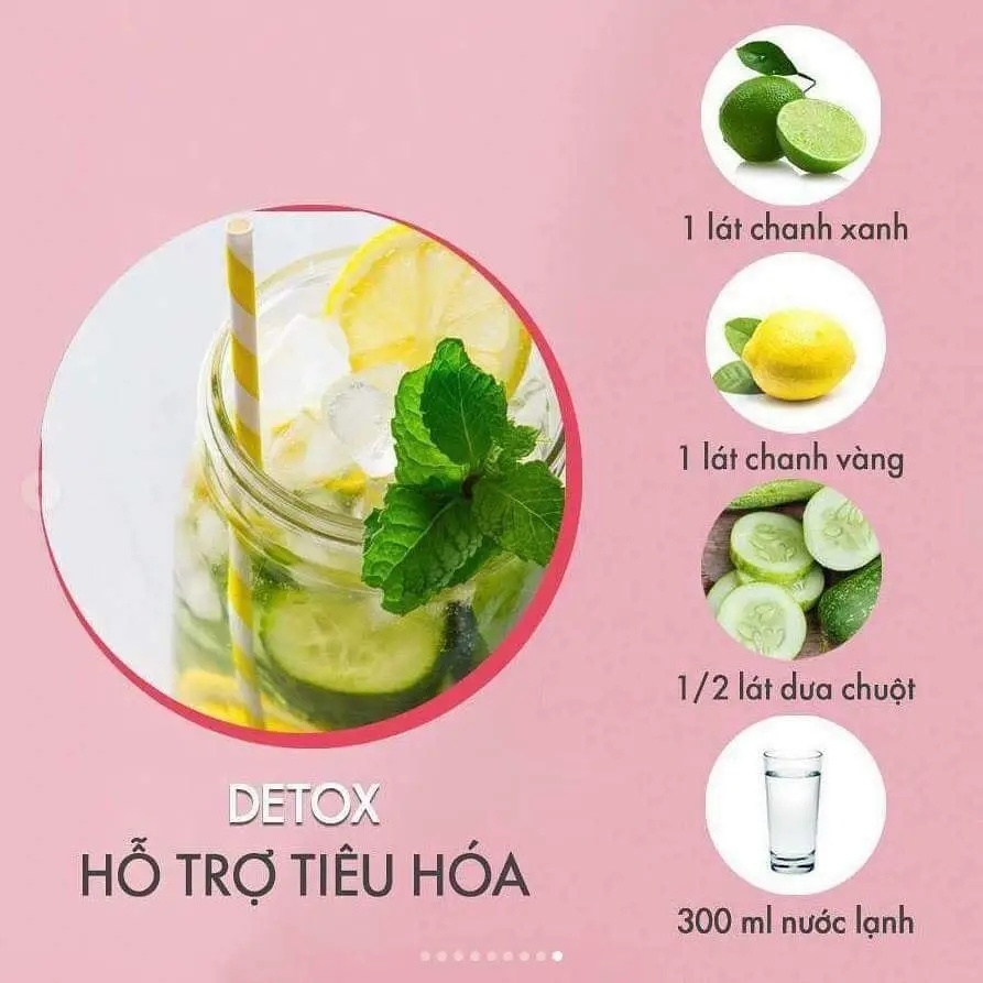 Detox cho da đẹp 🍀 