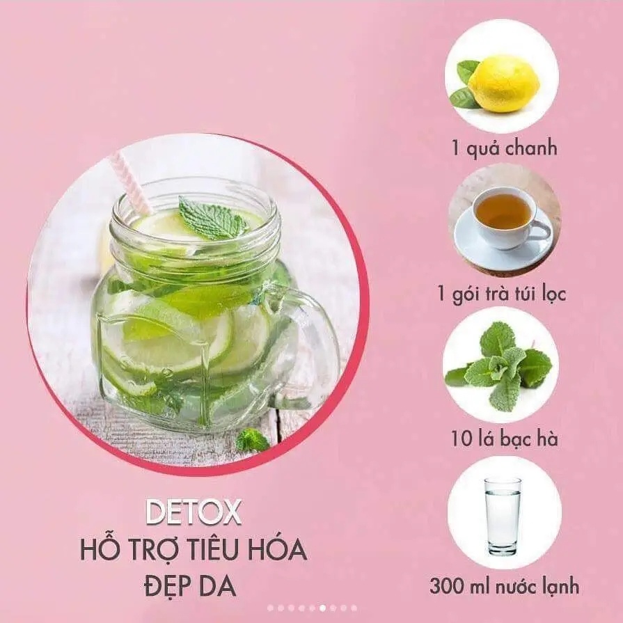 Detox cho da đẹp 🍀 