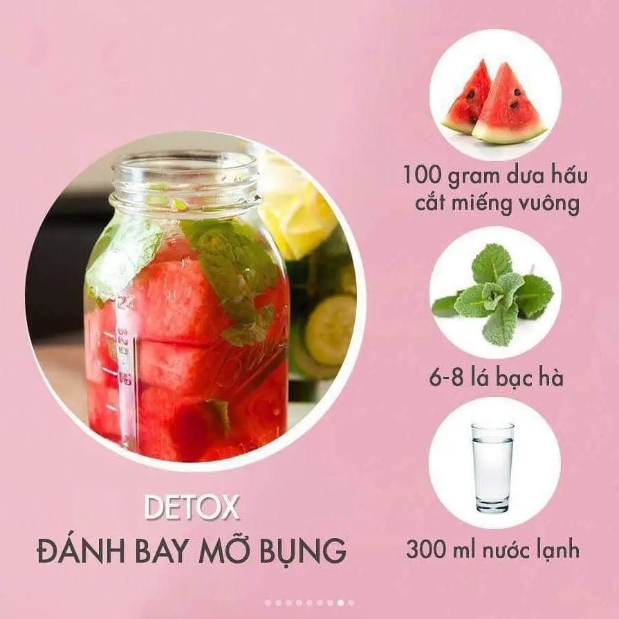 Detox cho da đẹp 🍀 