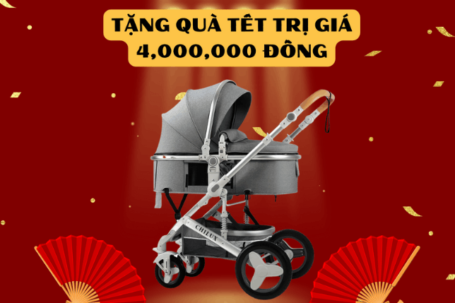 🎊 MỪNG NĂM MỚI TẶNG MẸ XE ĐẨY NÔI NẰM CỰC XỊN XÒ