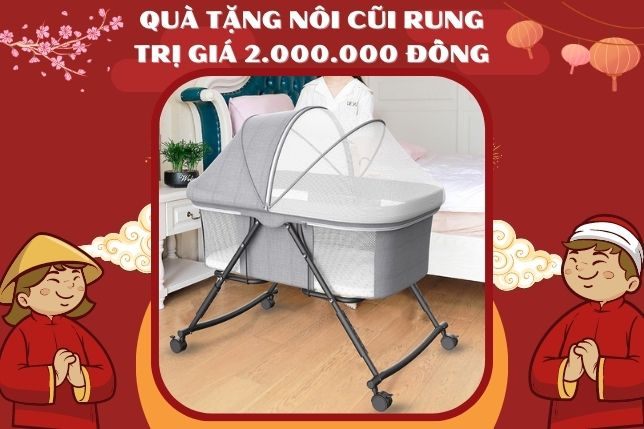 ⏰ TẶNG MẸ BẦU NÔI CŨI RUNG TRỊ GIÁ - 𝟐,𝟎𝟎𝟎,𝟎𝟎𝟎 𝐕𝐍𝐃