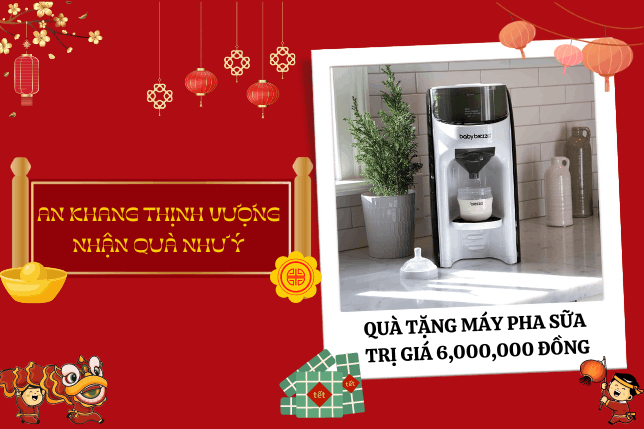 🆘 CƠ HỘI CUỐI CÙNG NHẬN QUÀ TẾT 2023: MÁY PHA SỮA TRỊ GIÁ 6.000.000 VND 🌸