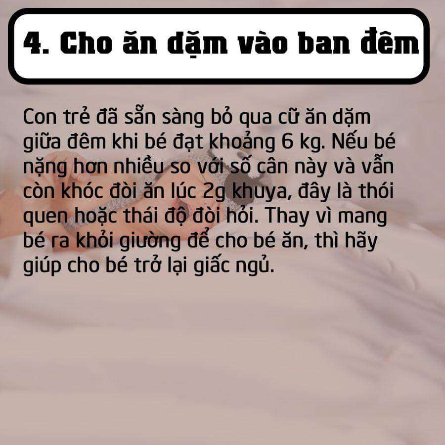 6 lỗi điển hình các mẹ thường mắc phải khi cho bé ngủ 