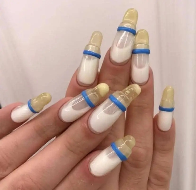 Gợi ý bộ nail cho chị em có tâm hồn ăn uống 😆