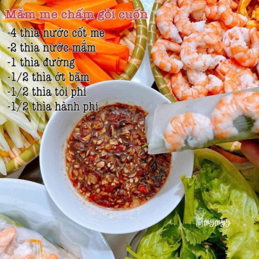 Công thức pha nước chấm ngon