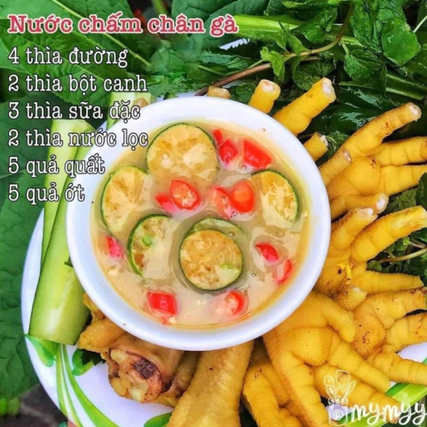 Công thức pha nước chấm ngon