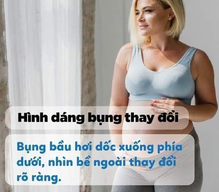 Dấu hiệu thai nhi đã tụt 