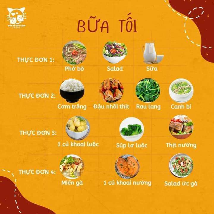 Thực đơn tham khảo cho mẹ bầu tiểu đường thai kì dành cho chị em ạ