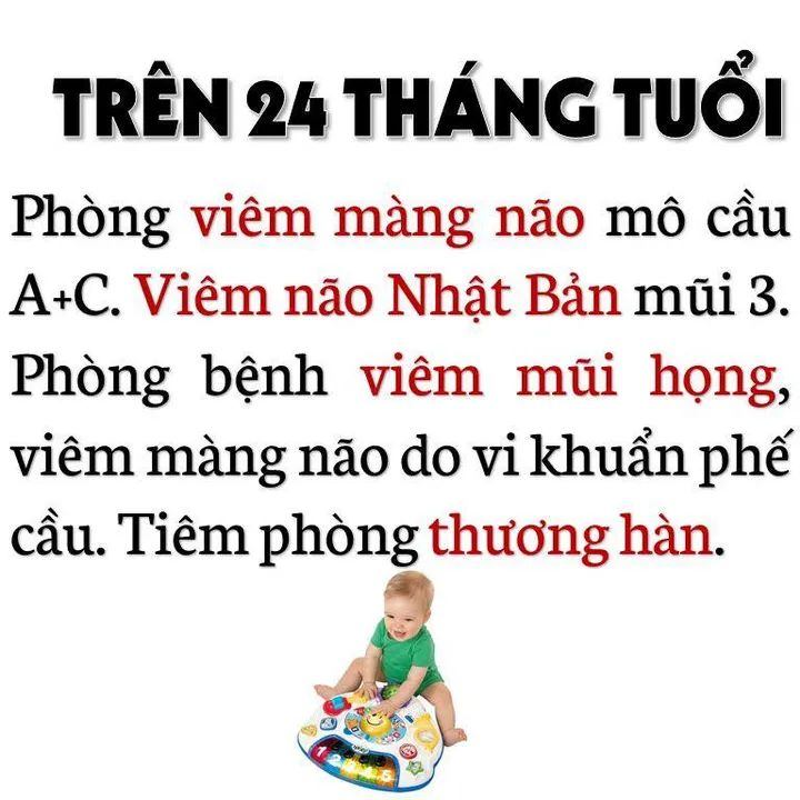 Các mũi tiêm bảo vệ con