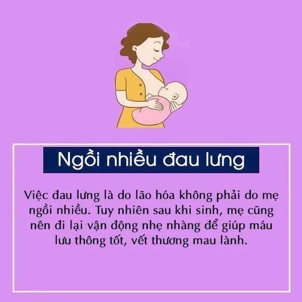 🆘 Những sai lầm về việc kiêng cữ sau sinh mà rất nhiều mẹ bỉm sữa mắc phải, hoặc bị " bắt buộc " 