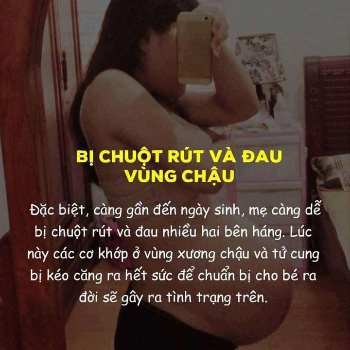 [CÁC DẤU HIỆU SẮP SINH CỦA MẸ BẦU] 