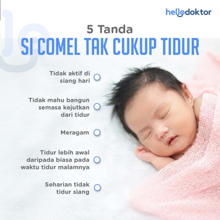 Bayi tak cukup tidur