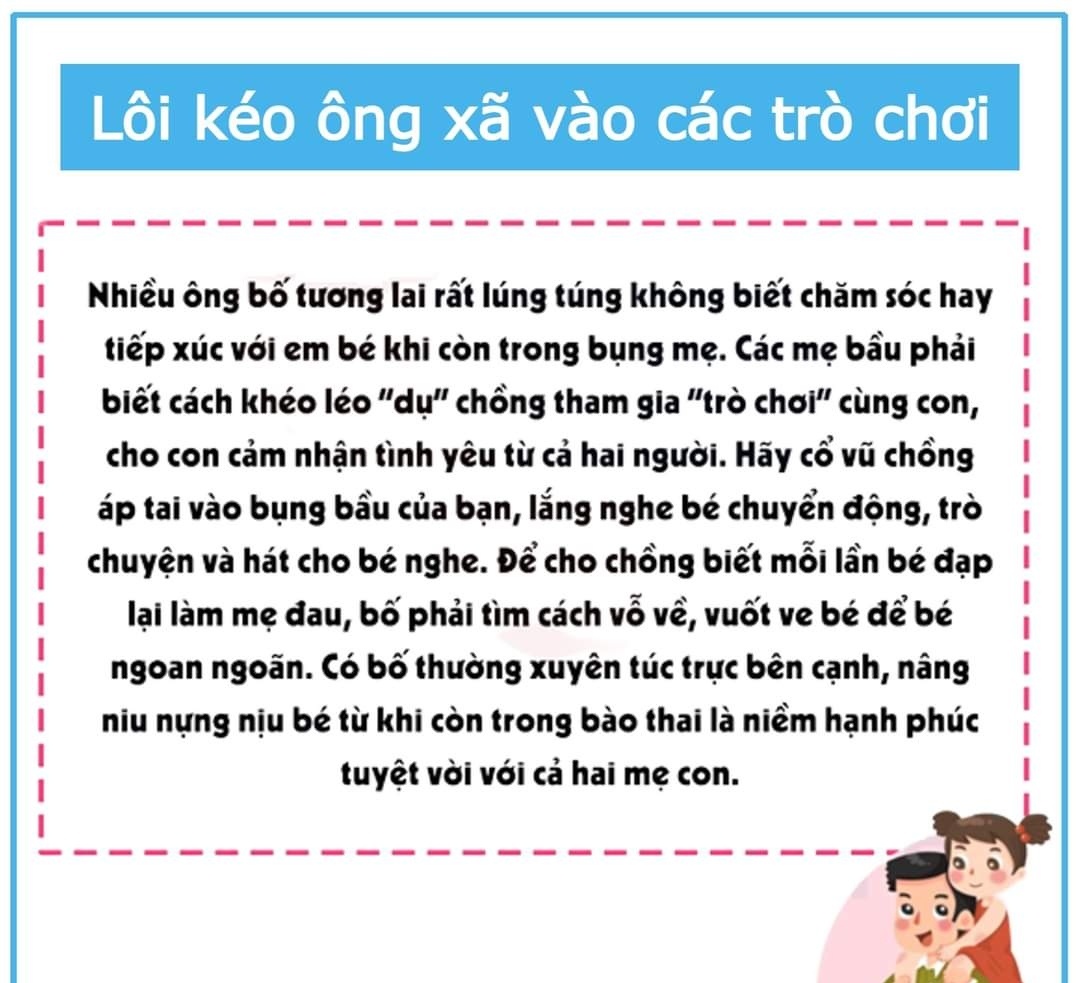 🔔 🔔 🔔 MÁCH MẸ BẦU CÁCH CHƠI VỚI THAI NHI ĐỂ BÉ THÔNG MINH