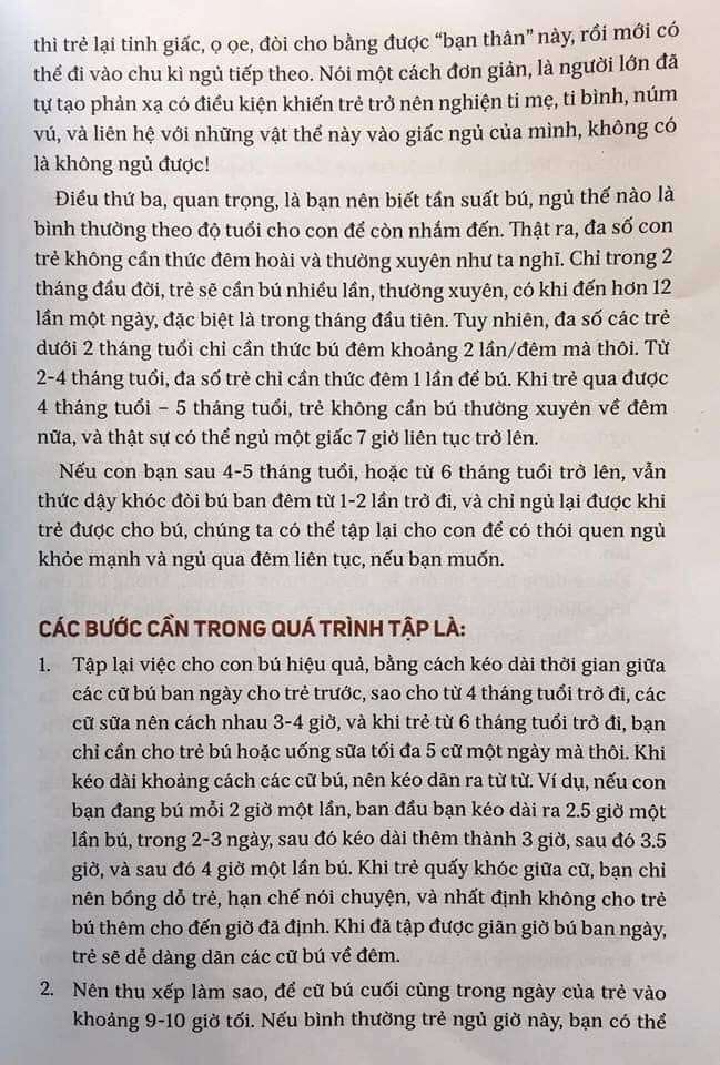 🍼TRẺ BÚ ĐÊM - LÝ DO NÊN CAI VÀ CÁCH CAI TI ĐÊM