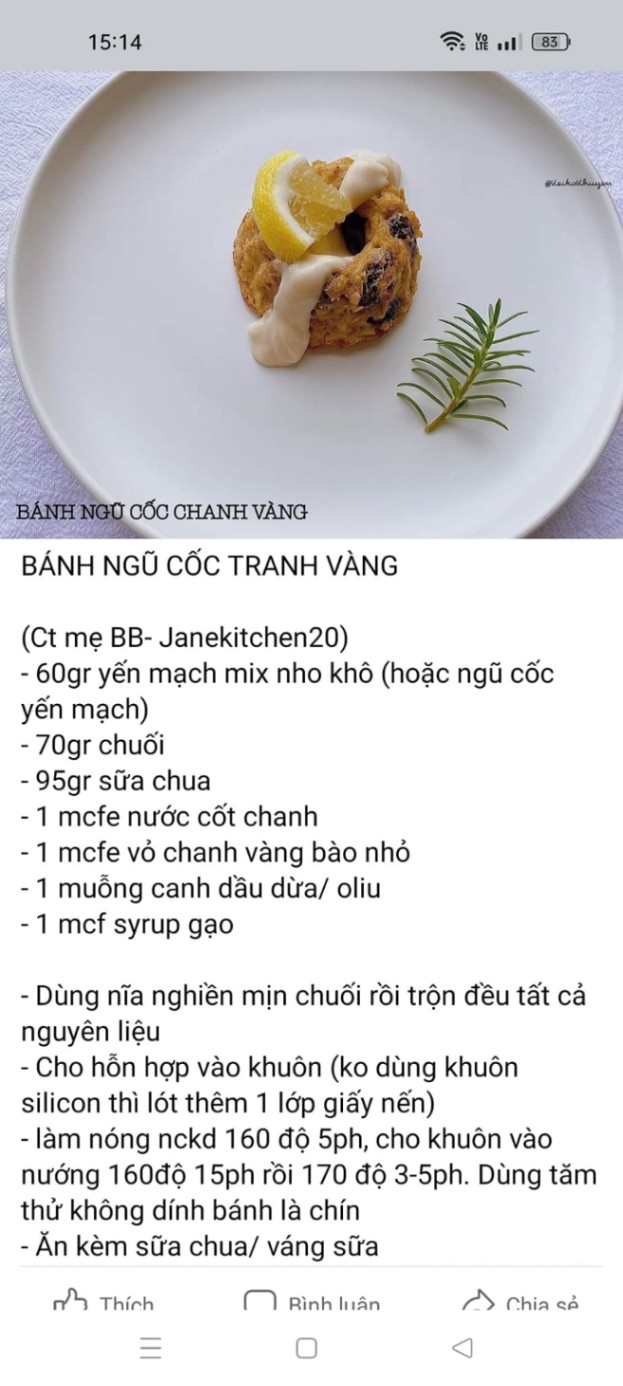 20 công thức ăn sáng chuẩn 5* cho bé từ 1 tuổi 