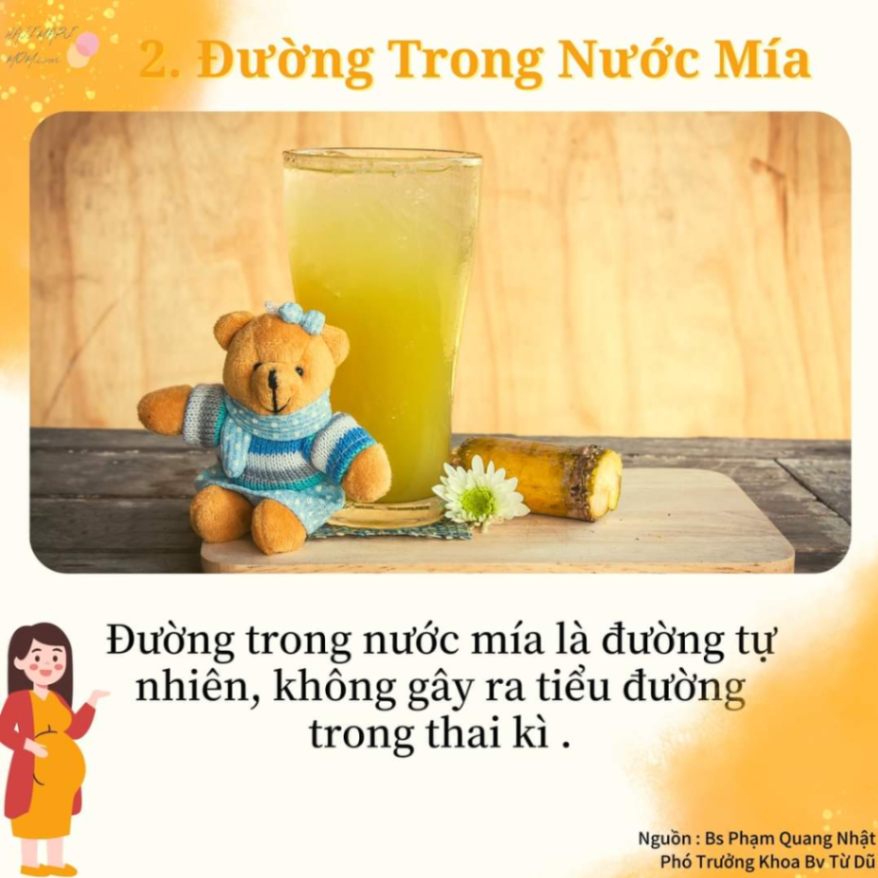 【Y HỌC THƯỜNG THỨC - SỰ THẬT VỀ NƯỚC MÍA ĐỐI VỚI MẸ BẦU】