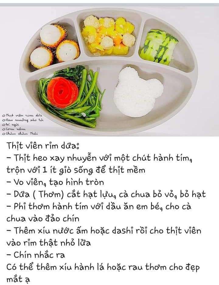 Dành cả thanh xuân để suy nghĩ món ăn cho con đây 