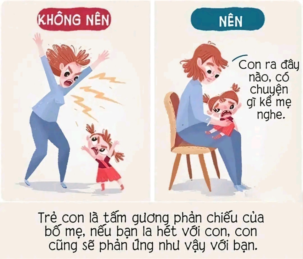 8 ĐIỀU BỐ MẸ NÊN & KHÔNG NÊN KHI NUÔI DẠY CONNgười ta vẫn nói, làm cha mẹ cũng là một nghề 😍