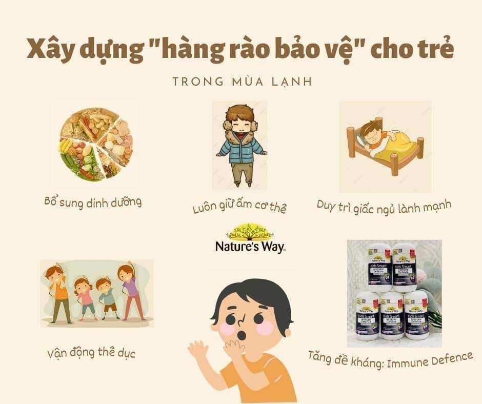 📌 Xây dựng “HÀNG RÀO BẢO VỆ” cho trẻ trong mùa lạnh