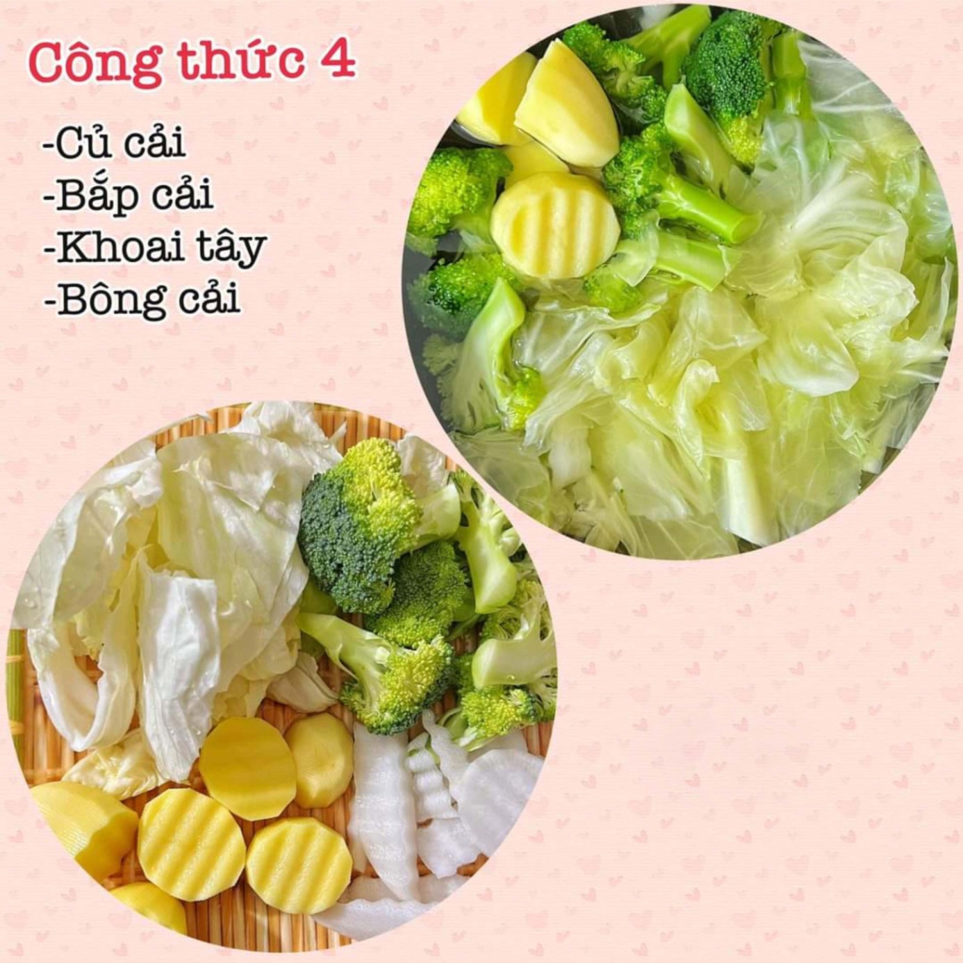 7 công thức nấu nước dashi rau củ cho bé 6m+