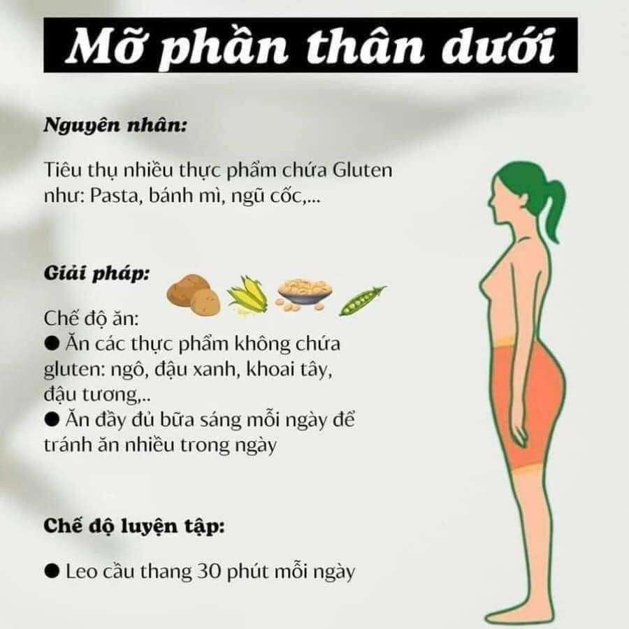 Các chị em thường bị tích mỡ ở đâu ạ, đây là các vị trí tích mỡ gần như phổ biến nhất, và cách tiêu diệt chúng