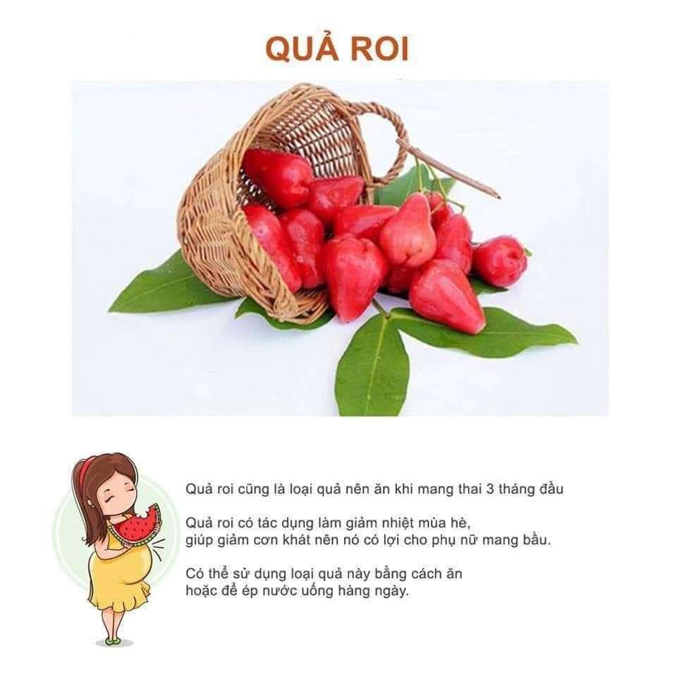 Mẹ nên ăn loại quả nào khi mang bầu.