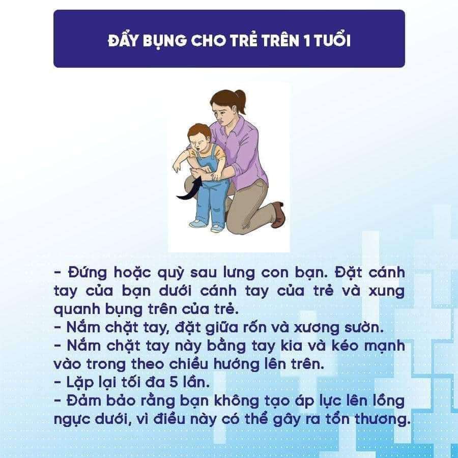 CHA MẸ HÃY THỰC HIỆN NGAY ĐIỀU NÀY KHI CON BỊ MẮC NGHẸN NẾU KHÔNG MUỐN NGUY HIỂM ĐẾN TÍNH MẠNG CỦA CON