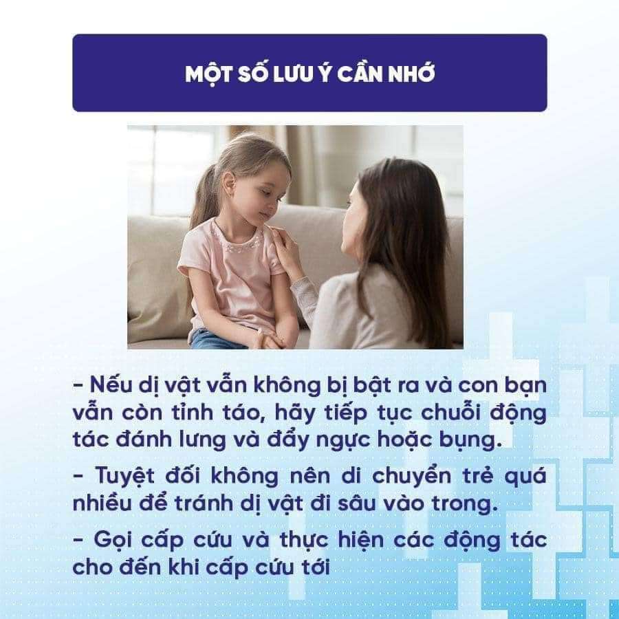 CHA MẸ HÃY THỰC HIỆN NGAY ĐIỀU NÀY KHI CON BỊ MẮC NGHẸN NẾU KHÔNG MUỐN NGUY HIỂM ĐẾN TÍNH MẠNG CỦA CON