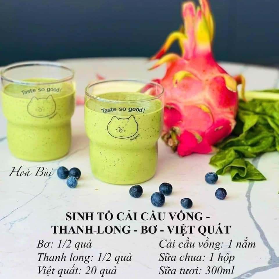 10 công thức làm sinh tố hoa quả thơm ngon bổ dưỡng 🍋🍊🍉🍹Sưu tầm