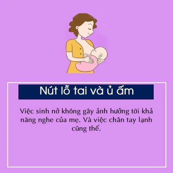 Sai lầm về việc kiêng cữ sau sinh của Mẹ, cần lưu ý nhé !