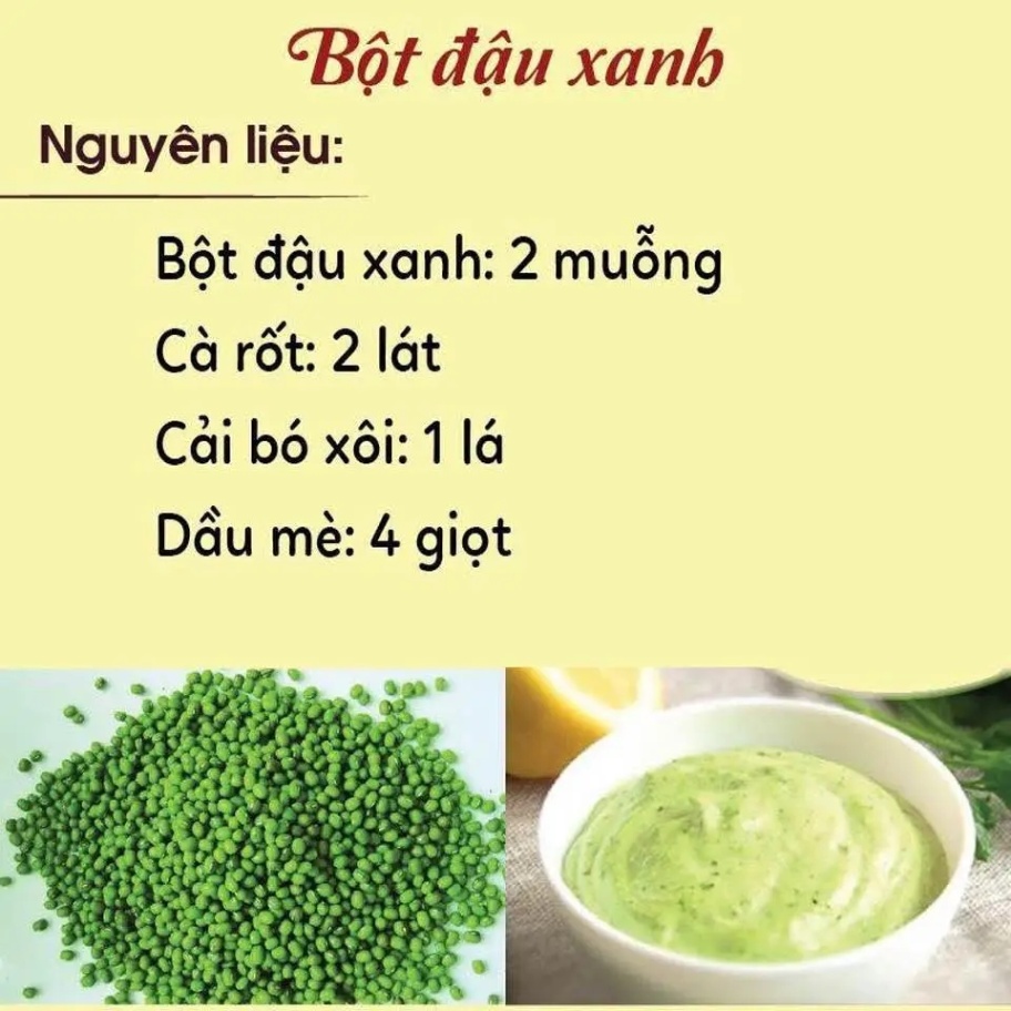 Một số hướng dẫn nấu bột ăn dặm cho bé, mẹ tham khảo nhé.