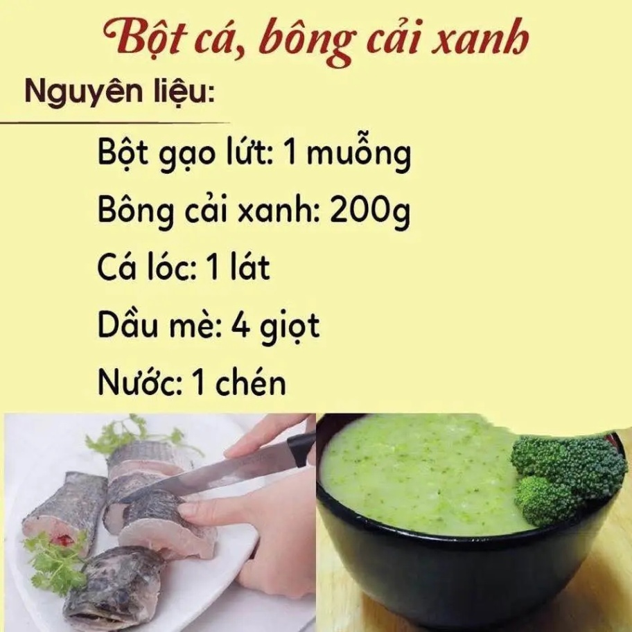 Một số hướng dẫn nấu bột ăn dặm cho bé, mẹ tham khảo nhé.