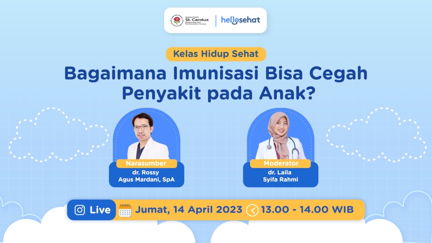 IG LIVE: Bagaimana Imunisasi Bisa Cegah Penyakit pada Anak?