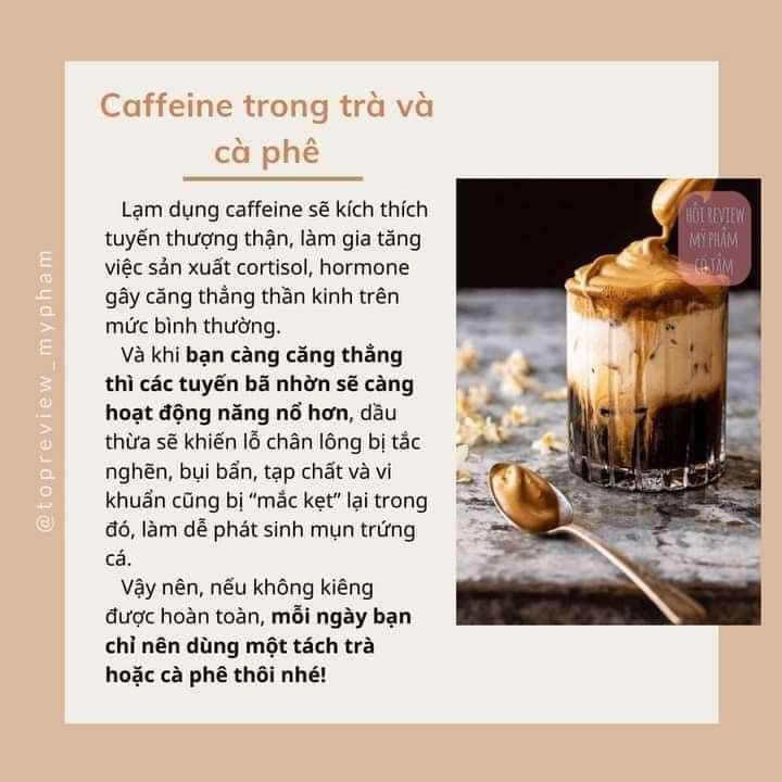 Lưu ý những thực phẩm sau để tránh làm da xấu đi.