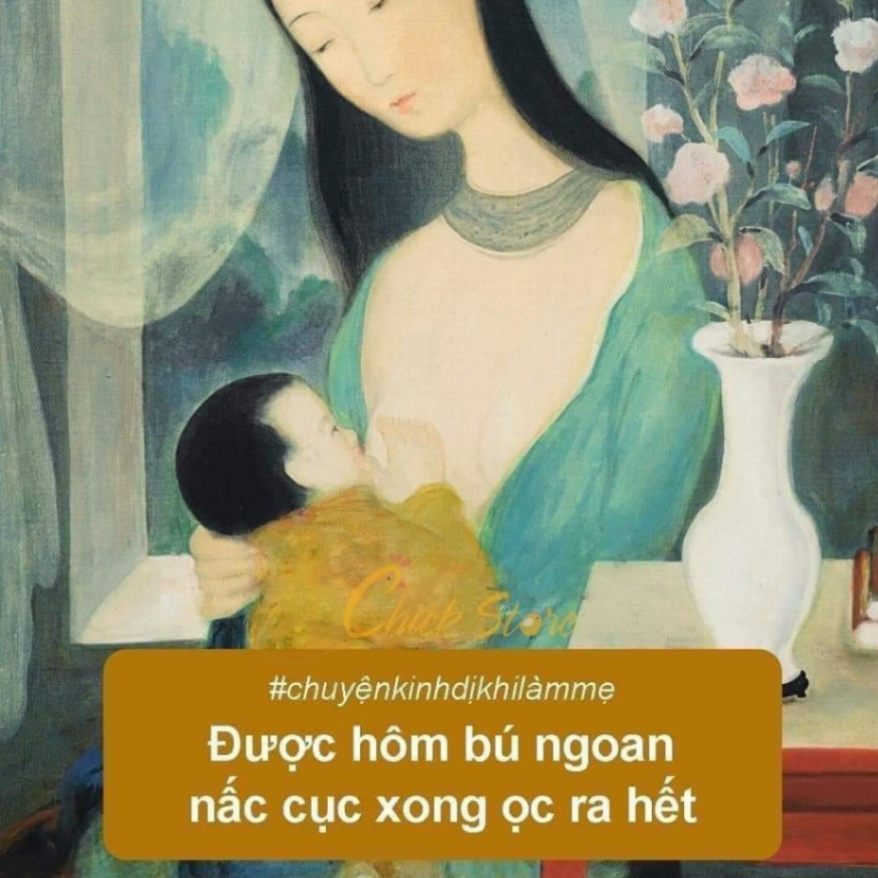 Làm Mẹ thật vui đúng không các mom 🥰Nhiều lúc stress lắm, muốn từ bỏ cả TG, mà thấy con khoẻ mạnh là hp rồi ạ