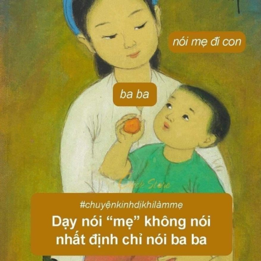 Làm Mẹ thật vui đúng không các mom 🥰Nhiều lúc stress lắm, muốn từ bỏ cả TG, mà thấy con khoẻ mạnh là hp rồi ạ