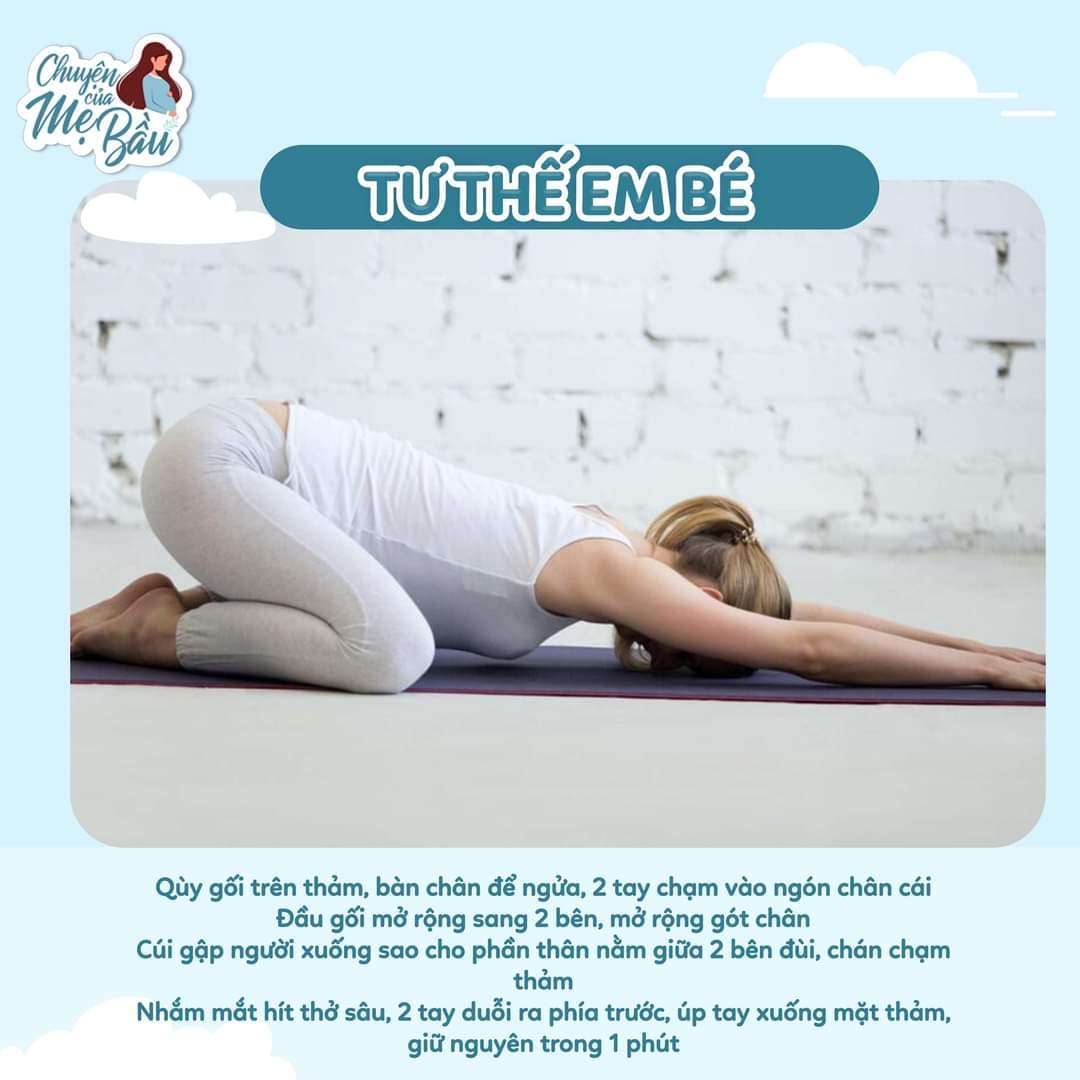 CÁC TƯ THẾ YOGA TỐT CHO MẸ BẦU 🤰