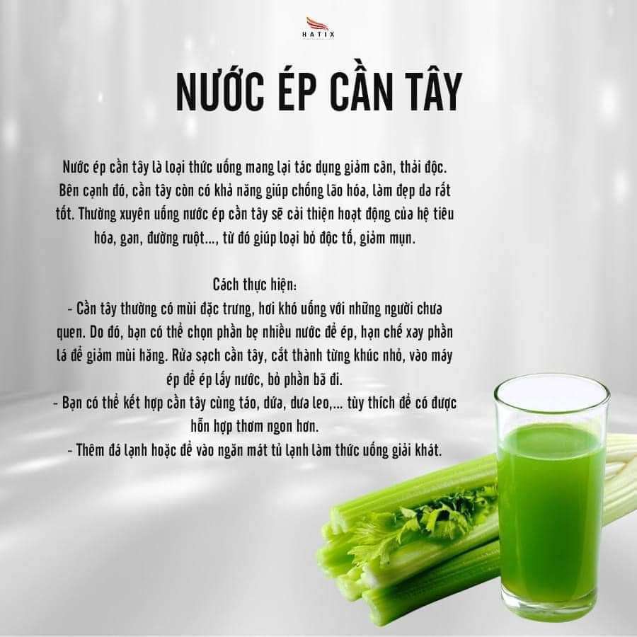 Nước ép trị mụn cho da